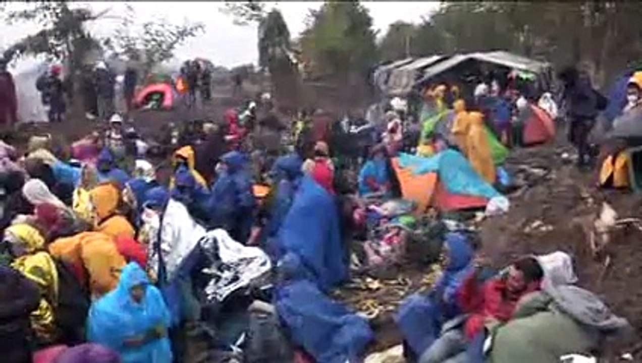 Refugees in Serbia 22.10.2015