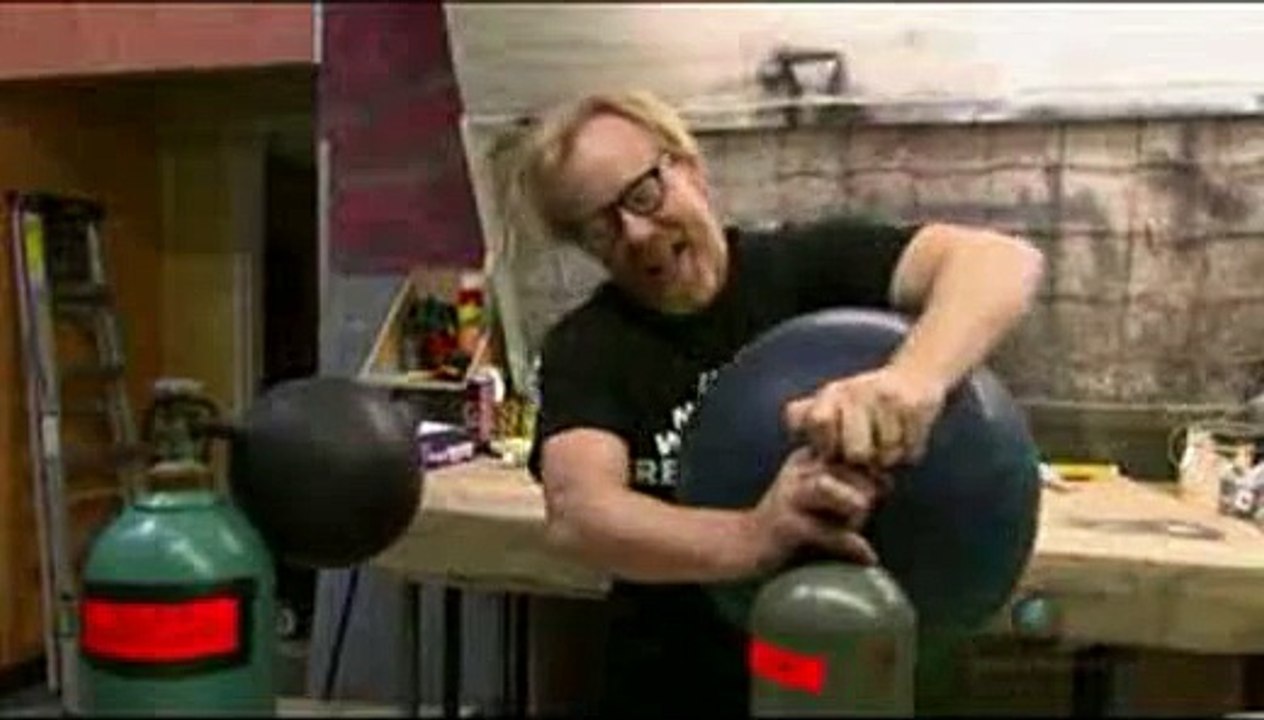 MythBusters On Balloon Inhaling