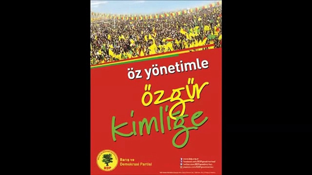 Barış ve Demokrasi Partisi (BDP) Seçim Müziği Rabin ! 2014