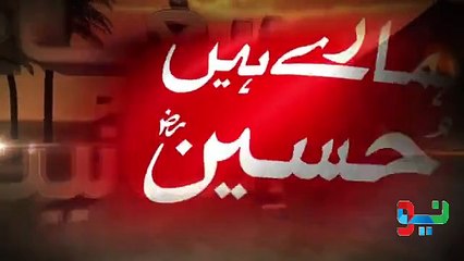 Zikar Shahadat Imam Hussain A.S Dr Muhammad Tahir-ul-Qadri​