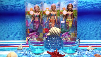 barbie water changing doll