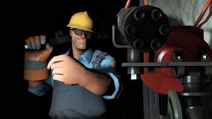 TF2 Engineer vs Plushtrap Fun with Plushtrap FNAF SFM