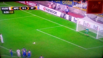APOEL FC vs Asteras Tripolis 1-1 cavenaghi