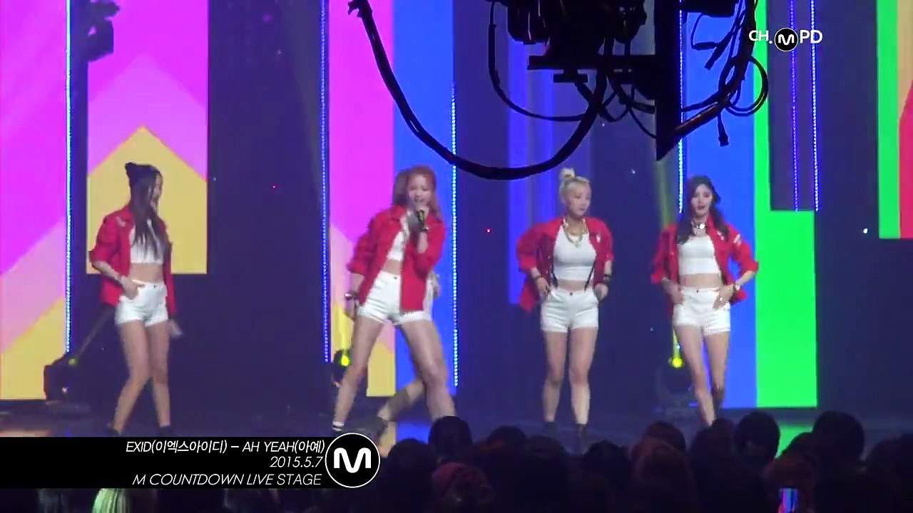 [MPD직캠] EXID 직캠 AH YEAH EXID Fancam Mnet MCOUNTDOWN 150507