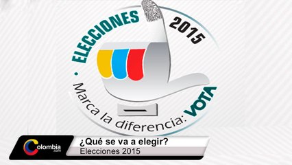 Elecciones 2015: ¿Qué se va a elegir?