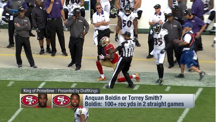 'NFL Fantasy Live': Will Boldin or Smith have a bigger game?