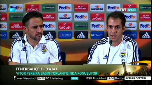 Vitor Pereira'dan Fenerbahçe taraftarına övgü!