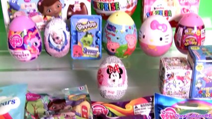 Download Video: Kinder Surprise Boxes Huevos Sorpresa MyLittlePony Shopkins Sofia GlitziGlobes Peppa Froze