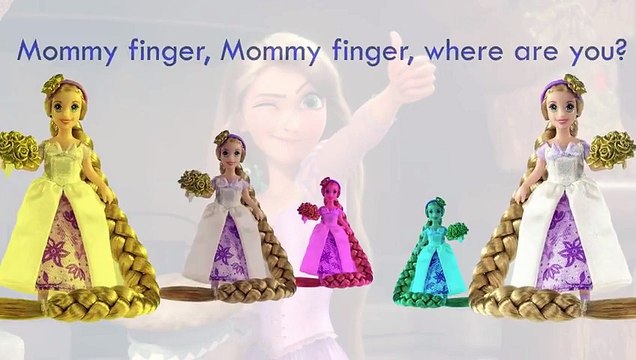 Finger Family Tangled Tangled Disney Movie Songs for Children Rapunzel Nursery Rhymes