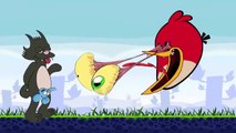 Angry Itchy & Scratchy(angry birds meet Itchy & Scratchy)parody video