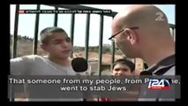 Palestinian teen says stabbing attacks against Jews makes him happy