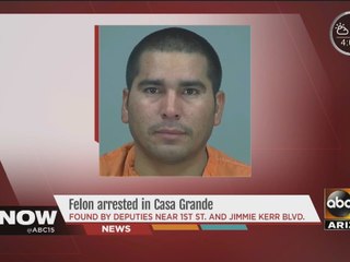 Felon arrested in Casa Grande after going more than 100 MPH