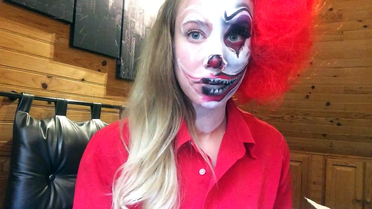 Make Up halloween clown