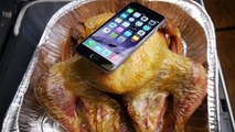 iPhone 6 Baked Inside Turkey for 4 Hours!