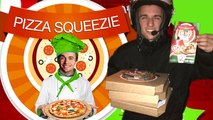 Fou rire quand Guillaume Pley et Norman envoient Squeezie vendre des pizzas