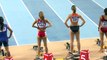 Ivet Lalova, female sprinter good start from her back