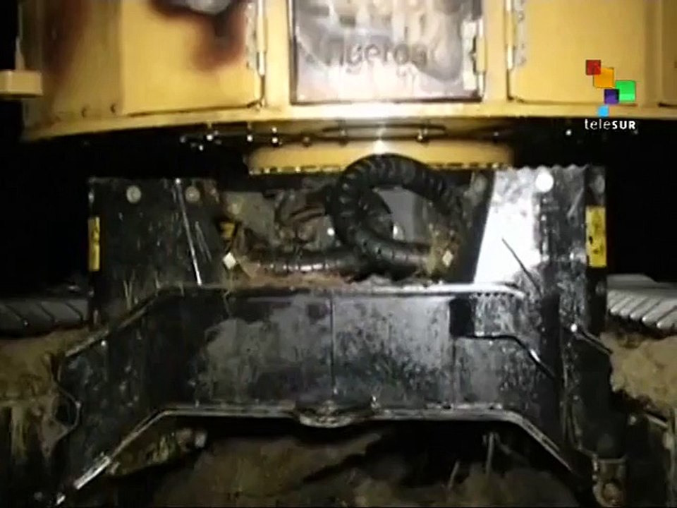 Chile: Forestry Storage Area Set on Fire