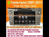 Android Auto DVD system for Toyota Camry 2007-2011 Car GPS Radio Bluetooth Wifi 3G Internet
