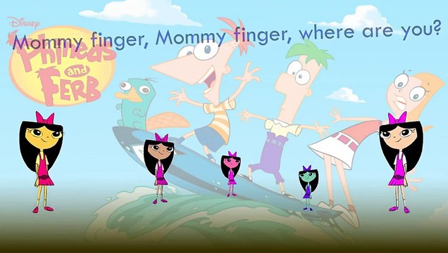 Finger Family Nursery kids Song | phineas and ferb finger family | Nursery Rhymes