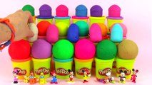 Play Doh Mickey Mouse Clubhouse Figures Surprise Eggs сюрприз игрушки