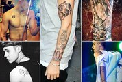 New Justine Bieber's Body Tattoos