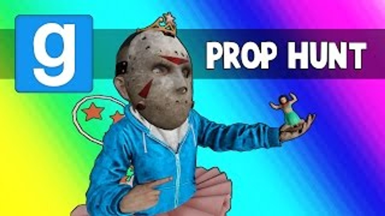 Gmod Prop Hunt Funny Moments - Halloween House! (Garry's Mod Little Hunter Edition)