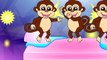 Five Little Monkeys Jumping on the Bed Nursery Rhymes, Baby Songs, 5 Little Monkeys