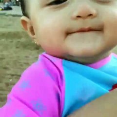 Baby Arsy Addara Sama Bunda Ashanty Jalan Jalan di Pantai Part 1