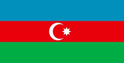 Flag of Azerbaijan - Country Flags