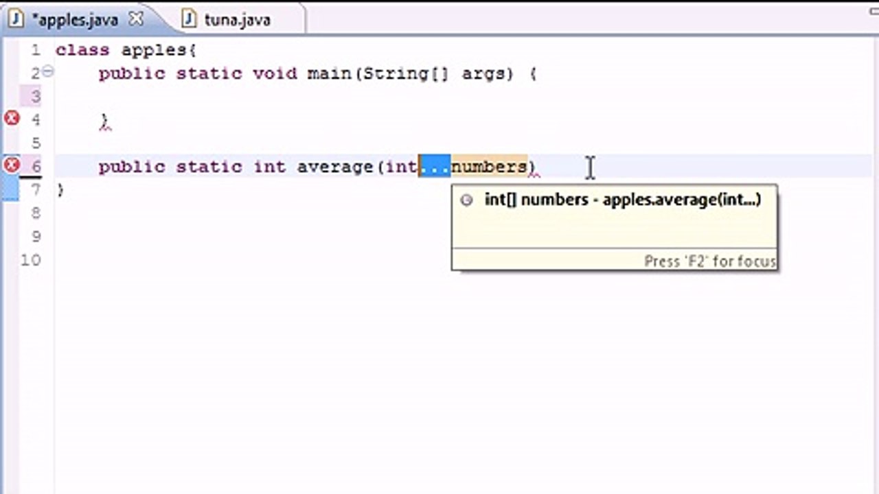 Java Level 1 Tutorial - 35 - Variable Length Arguments - Sumeet Khan