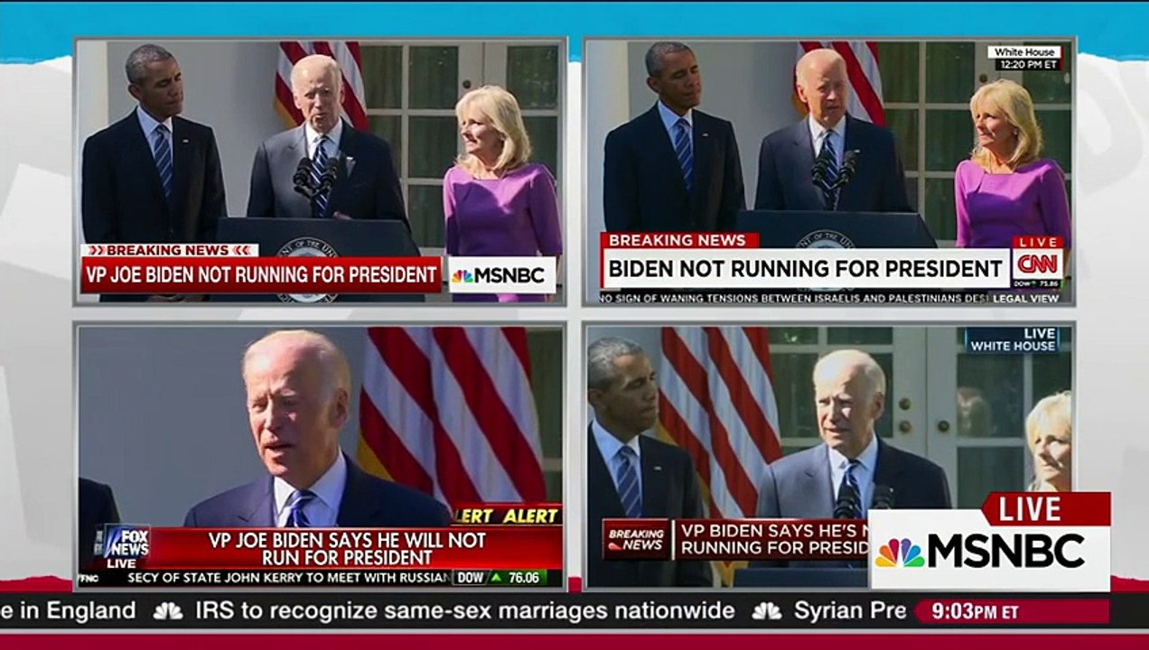 THE RACHEL MADDOW SHOW 10/21/15 Respect, admiration amplifies import of Biden decision