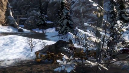 RISE OF THE TOMB RAIDER Gameplay - Lara Croft Vs Wild