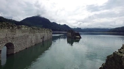 Mexique: une église du 16è siècle surgit des eaux