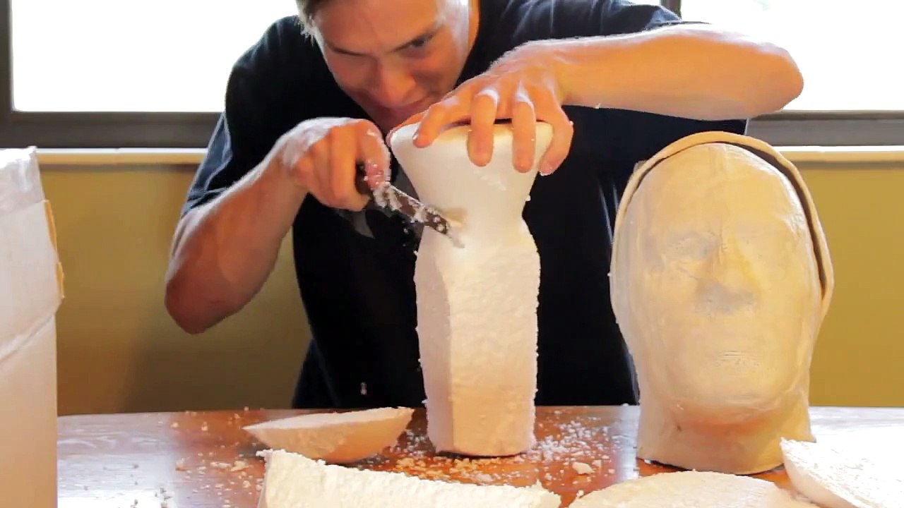 Latex Mask making tutorial How to make tutorial Latex Mask Tutorial Batman The Dark Knight