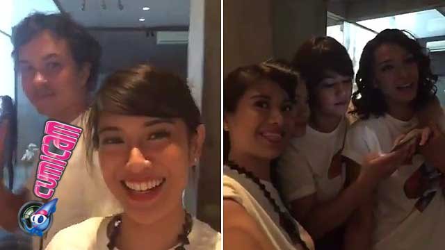 Intip Tingkah Kocak Dian Sastro di Reuni AADC - Cumicam 22 Oktober 2015