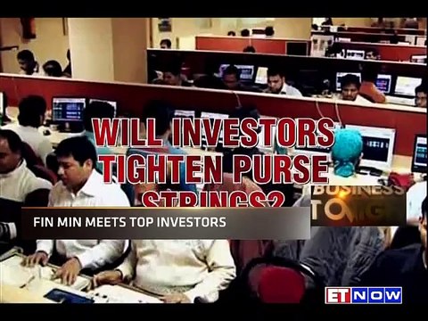 Finance Ministry Meets Top Investors