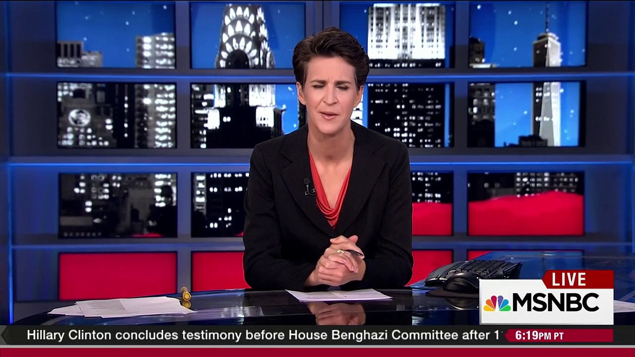 THE RACHEL MADDOW SHOW 10/22/15 If ever there was a good time for a Hillary Clinton interview...