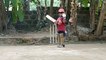 Jaw Dropping Style of Little Cricket Star