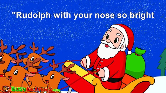 “Rudolph the Red Nosed Reindeer“ | Busy Beavers Christmas Song, Babies, Toddlers, Pres
