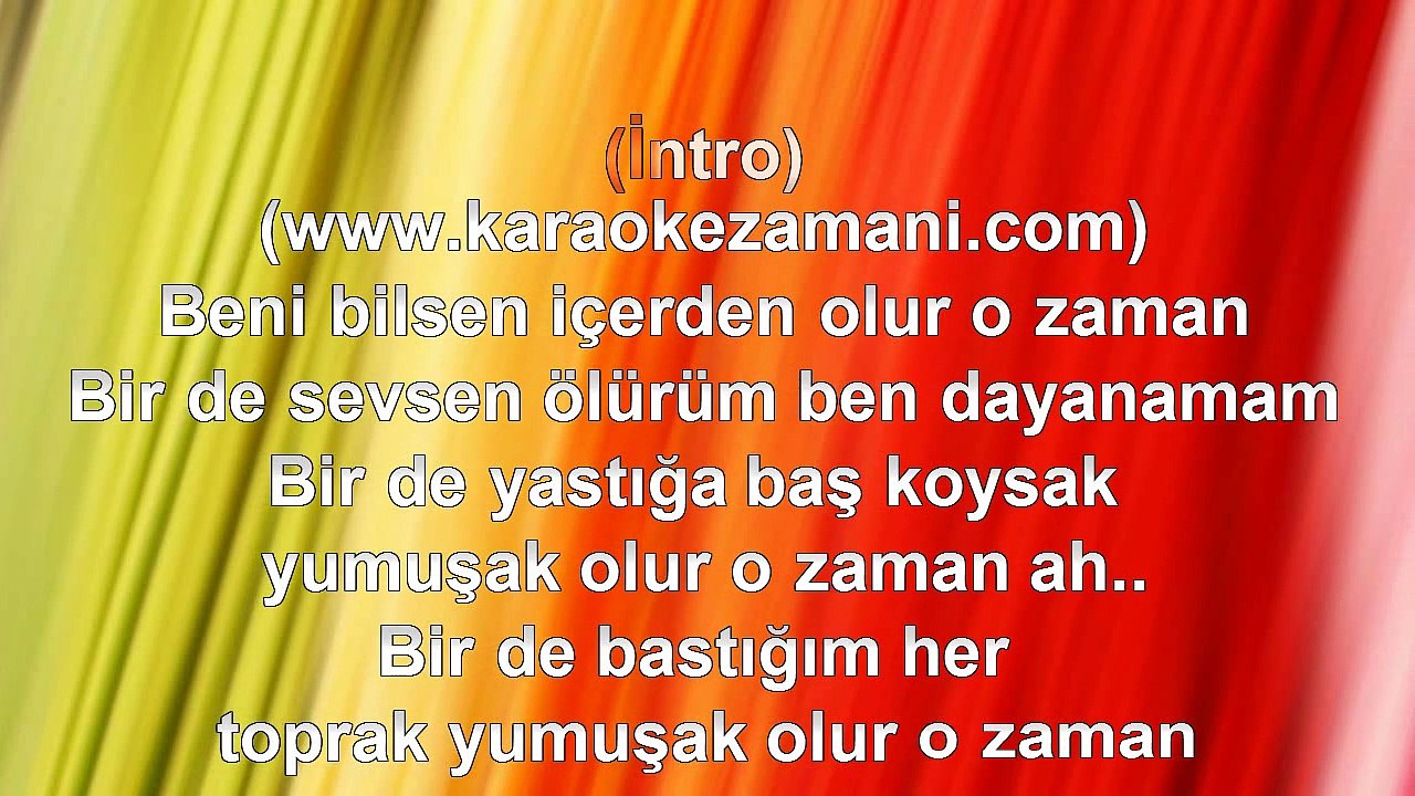 Oğuzhan Koç - Erzincan - 2014 TÜRKÇE KARAOKE