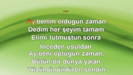 Oğuzhan Koç - Ayy - (Ben Hala Rüyada) - (2013 TÜRKÇE KARAOKE