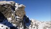 Éboulement impressionnant dans les Alpes Suisses : 2000m3 de rochers se détachent de la montagne.