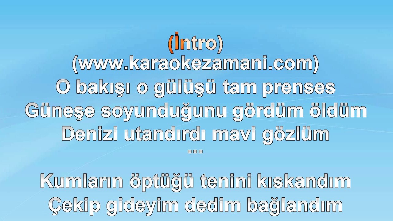 Onur Kırış - Leyla - (Remix - Kaan Gökman) - 2012 TÜRKÇE KARAOKE