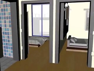 CMRS Group, Pinnacle 2BHK Flat basic floor plan