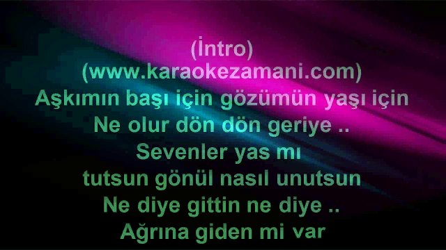 Orhan Gencebay - Güloylom - 2004 TÜRKÇE KARAOKE