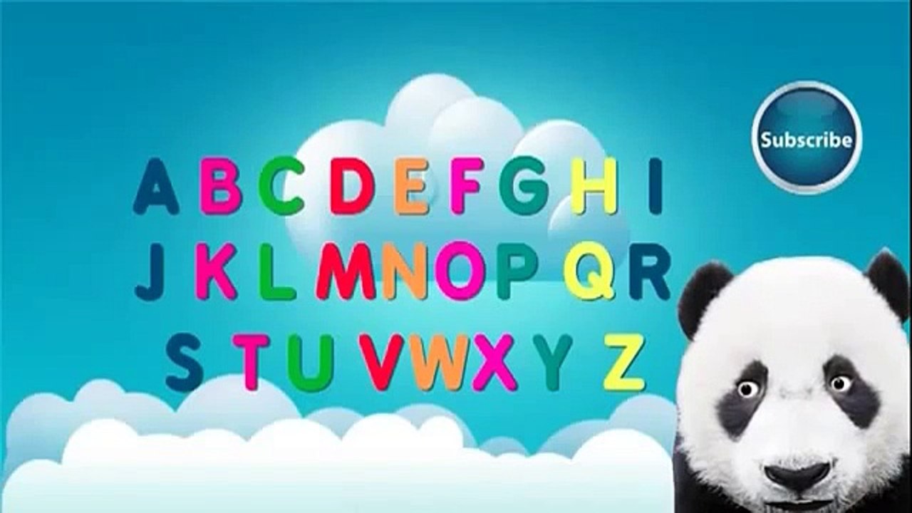 Alphabet Songs   ABC Songs for Children   3D Animation Learning ABC Nursery Rhymes 3 360p