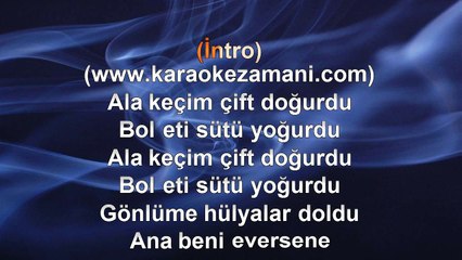Orhan Hakalmaz - Ana Beni Eversene - 2005 TÜRKÇE KARAOKE