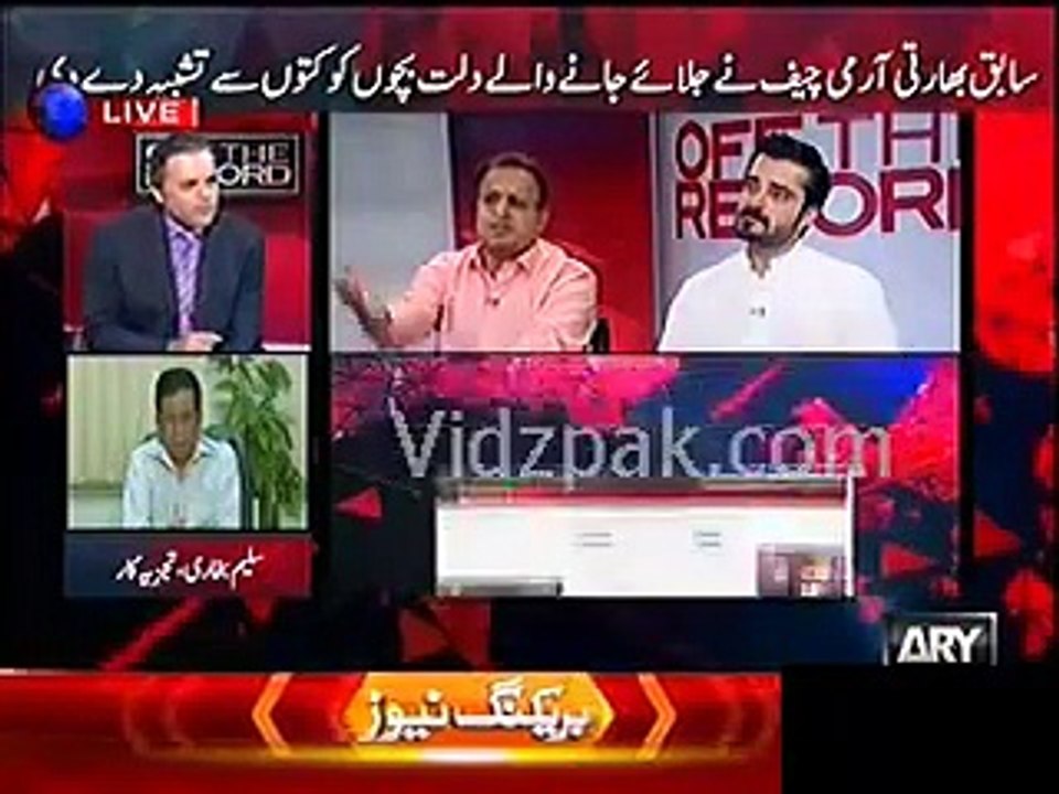 Rauf Klasra bashed by media for speaking the truth about pakistani minorities