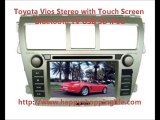 Custom Stereo for Toyota Vios Car GPS Navigation Radio DVD Bluetooth TV