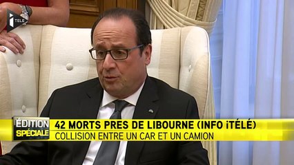 François Hollande réagit à l'accident mortel en Gironde